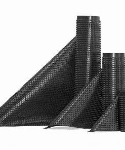 2.4x20m Grunnmursplast / Knotteplast 500g/m2 (48m2)