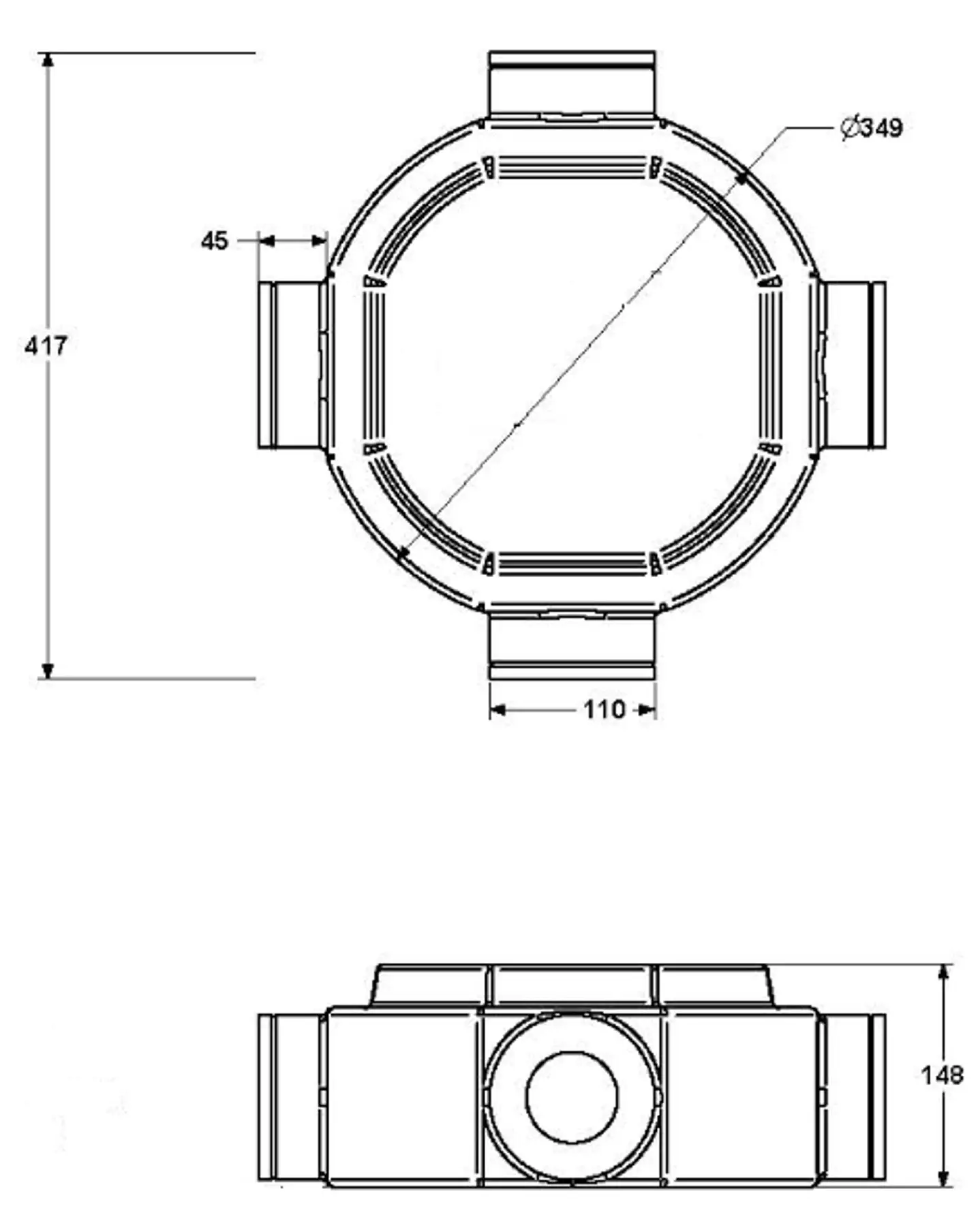 Haloproof Radon Sump - Bilde 3