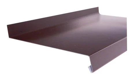 Topplist til xps brun - glatt - Blikk 60 x 2000 mm RR32