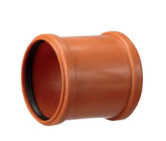 Muffer for glatte rør