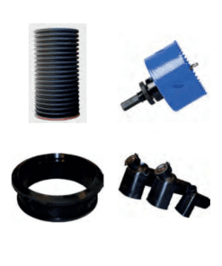 Sandfangskummer 400-1000 med bunn (utløp-mansjett inngår ikke)