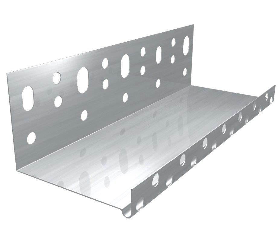 Sokkel aluminium startlist EJOT, 100mm (0.6mm), lengde 2m
