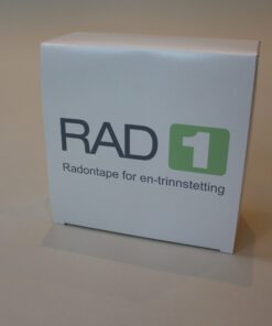 RAD 1 Radontape for en-trinnstetting 75mm x 15m