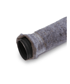 86/100 Drensrør m/ Fiberduk på kveil 50m