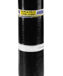 Tupla Sveisepapp, svart 1x8m