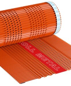 Mønebånd RØD, 0.3x5m, Mønerull