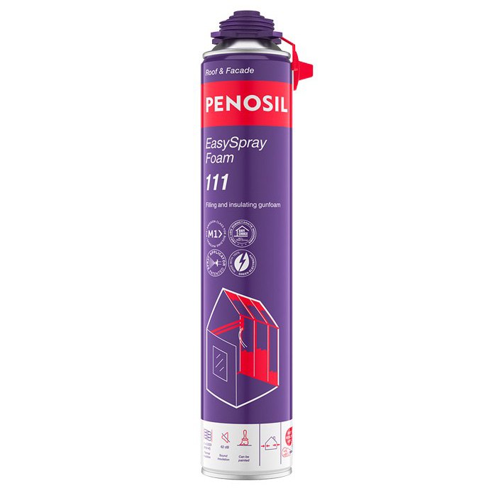 Polyuretan Sprayskum Isolasjon 700 ml | PENOSIL 111 PAKKEPRIS - Bilde 2