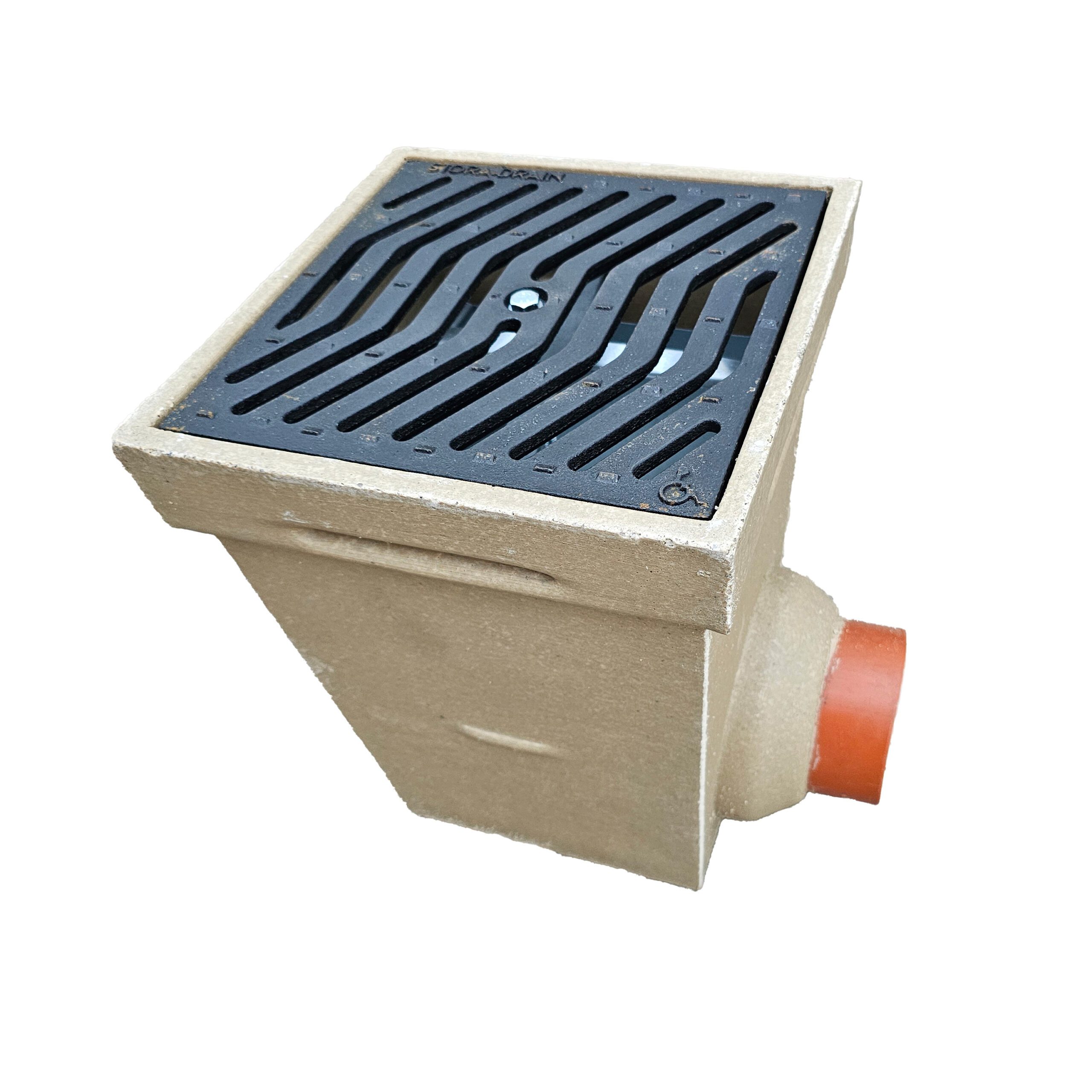 Gårdskum Home m/B125 støpejernsrist 270x270x367mm