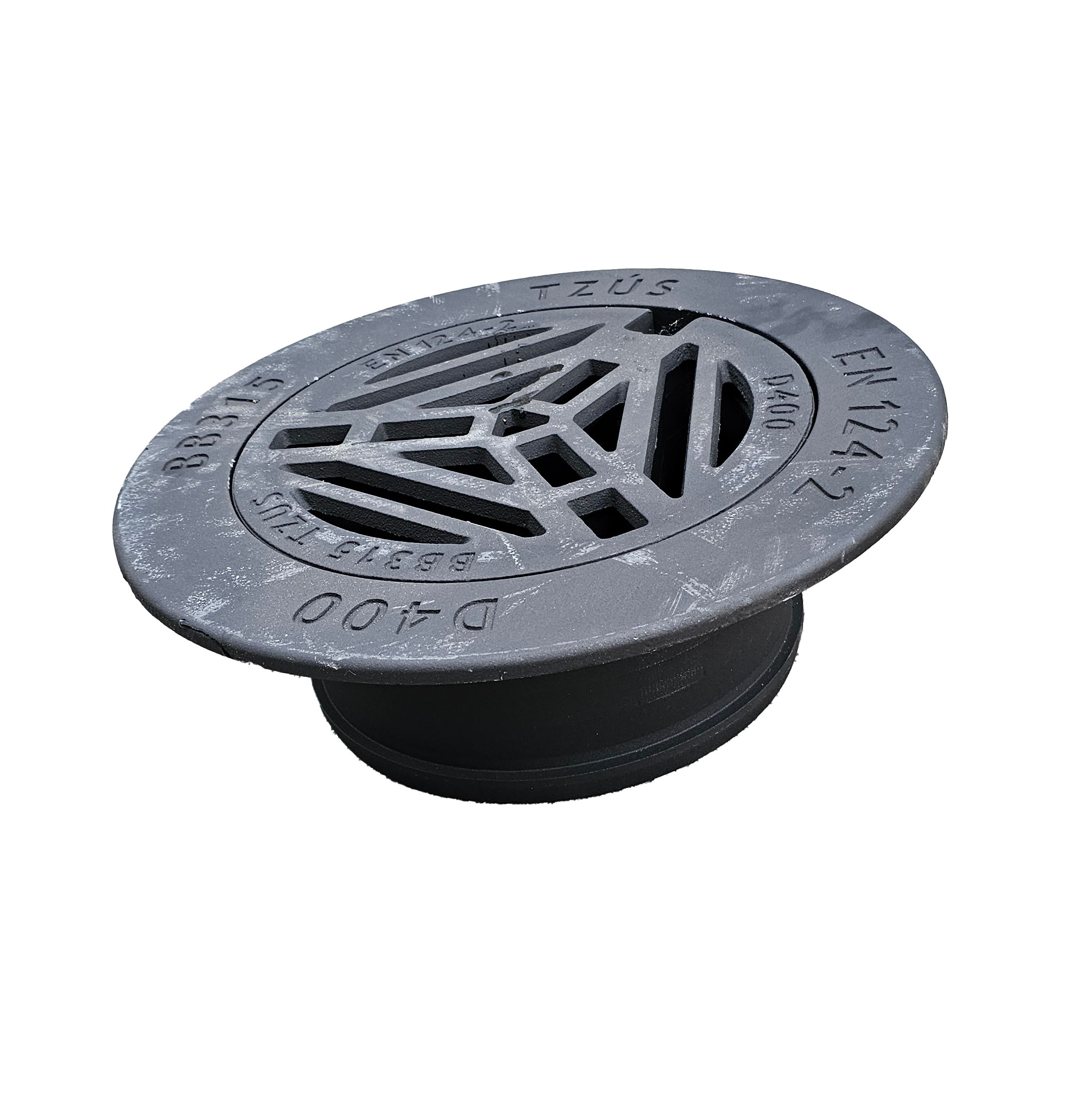 315 Flytende Ramme og Ristlokk m/lås og pakning D400 40TON