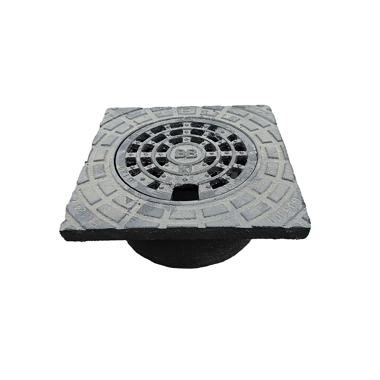 200 Firkantet Flytende Ramme m/Ristlokk TH=100 B125